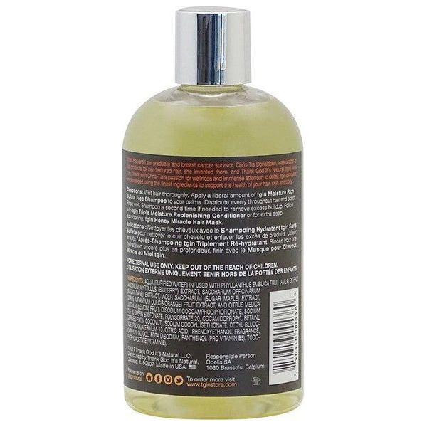 TGIN Moisture Rich Sulfate Free Shampoo with Amla Oil + Coconut Oil 384ml