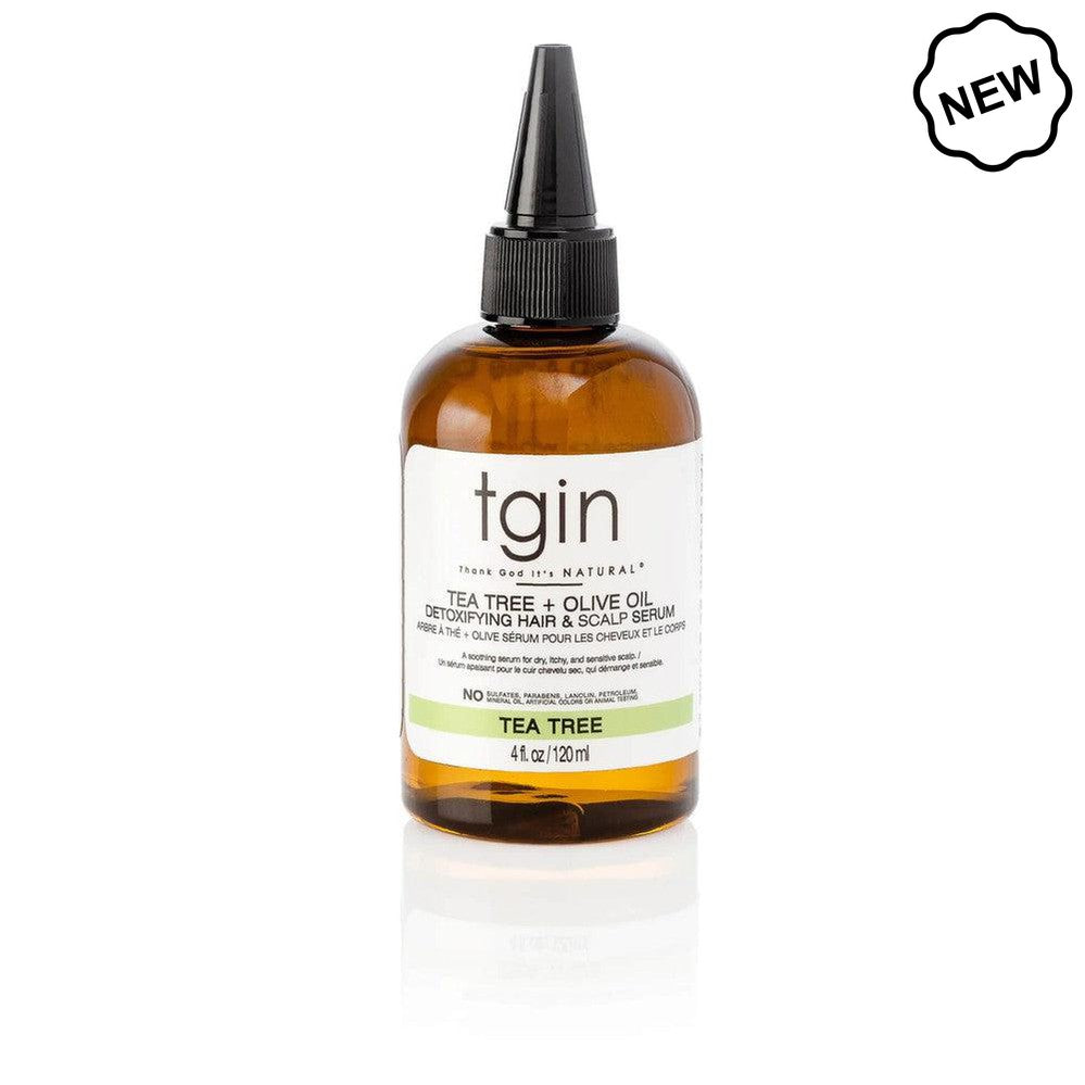 Tgin Tea Tree + Olive Oil Detoxifying Hair &amp; Scalp Serum 4oz