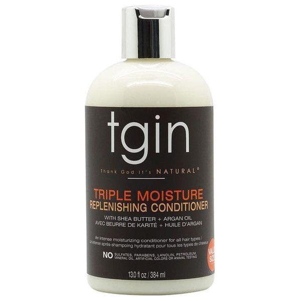 TGIN Triple Moisture Replenishing Conditioner with Shea Butter + Argan Oil 384ml