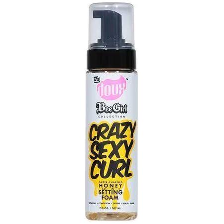 The Doux Bee - Girl Crazy Sexy Curl Honey Setting Foam - 3.4oz\8oz - gtworld.de