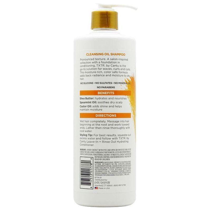 TXTR by Cantu Color Treated Hair + Curls Cleansing Oil Shampoo 473ml - Gtworld.de