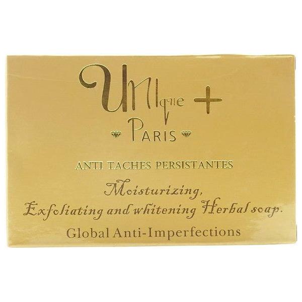 Unique+ Moisturizing Exfoliating and Whitening Soap 200g