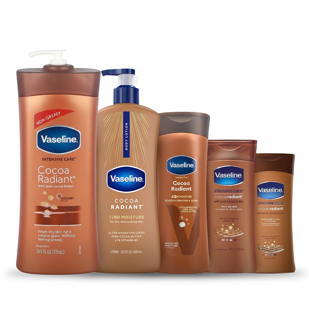 Vaseline Intensive Care Cocoa Radiant with Pure Cocoa Butter Body Lotion - gtworld.de