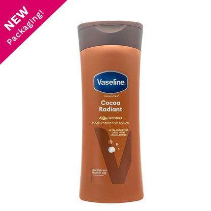 Vaseline Intensive Care Cocoa Radiant with Pure Cocoa Butter Body Lotion - gtworld.de
