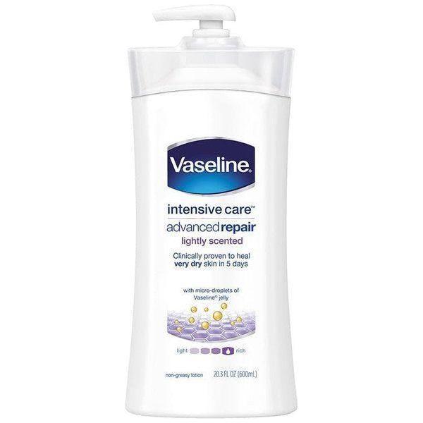 Vaseline Intensive Care Lightly Scented Lotion 600ml - Gtworld.de