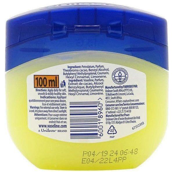 Vaseline Jelly Cocoa Butter 100ml - gtworld.de