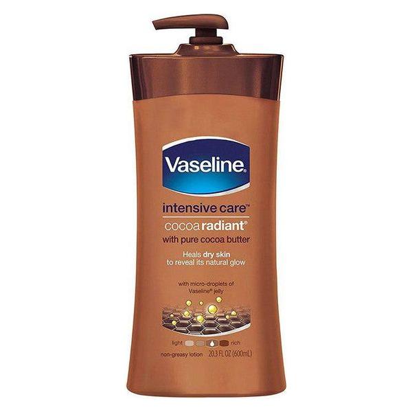 Vaseline Intensive Care Cocoa Radiant with Pure Cocoa Butter 600ml