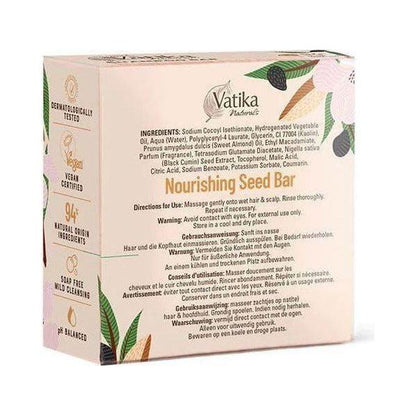 Vatika Naturals Nourishing Seed Complete Care Shampoo Bar 75 g - gtworld.de