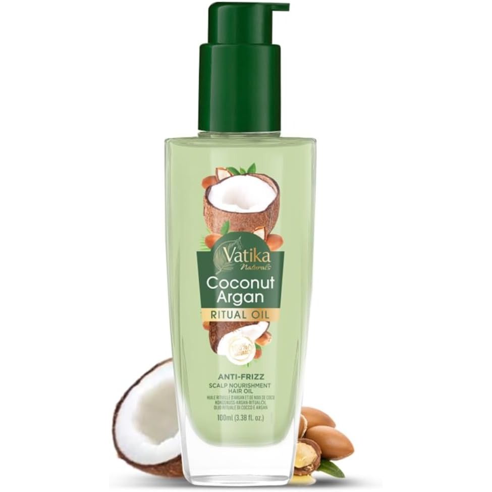 Vatika Naturals Ritual Coconut Argan Hair Oil 100ml - gtworld.de