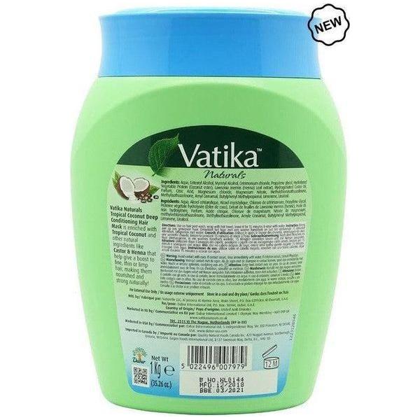 Vatika Naturals Tropical Coconut Deep Conditioning Hair Mask 1kg - Gtworld.de