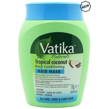 Vatika Naturals Tropical Coconut Deep Conditioning Hair Mask 1kg - Gtworld.de