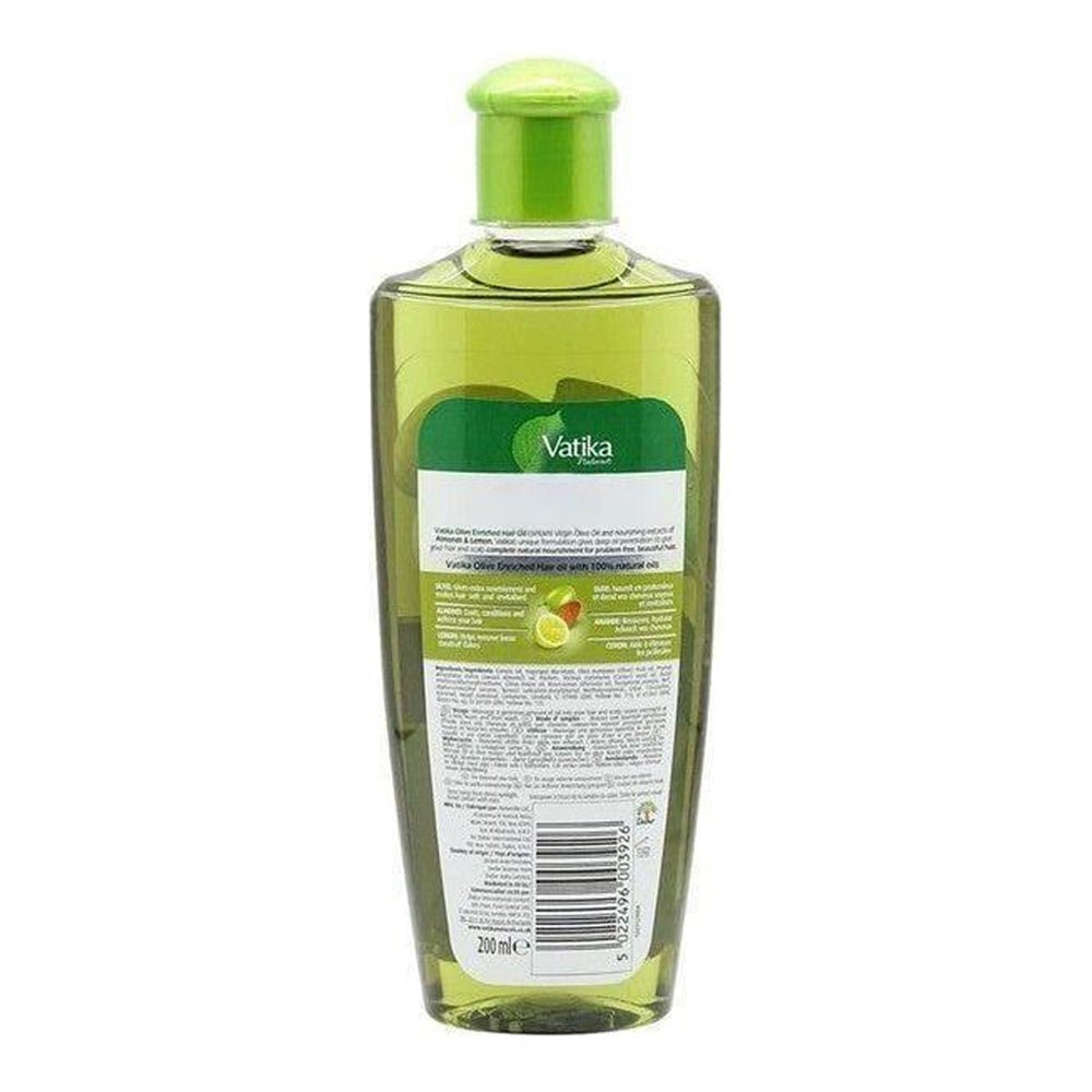 Vatika Olive Enriched Hair Oil 200ml - gtworld.de