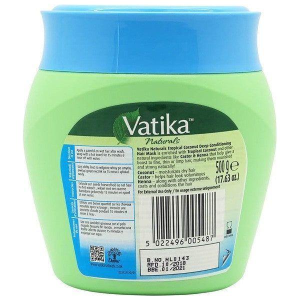 Vatika Tropical Coconut Hair Mask 500g - Gtworld.de