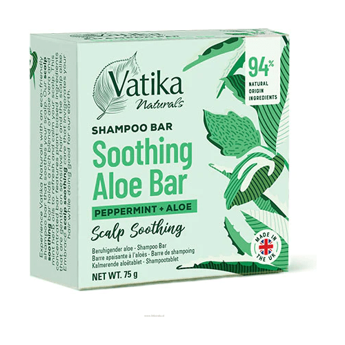 Vatika Naturals Soothing Aloe Shampoo Bar 75g