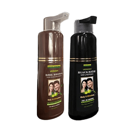 Veinira Hair Colour Shampoo Black/Dark Brown 200ml