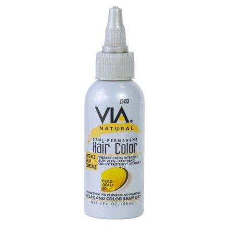 Via Natural Semi - Permanent Hair Color 60ml - Gtworld.de