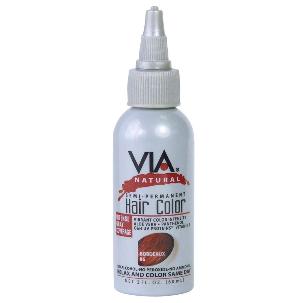 Via Natural Semi - Permanent Hair Color 60ml - gtworld.de