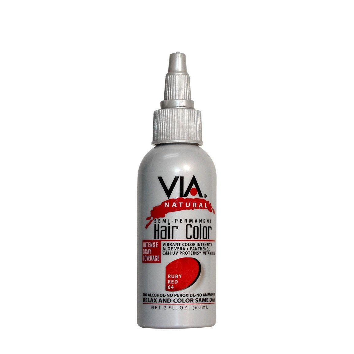 Via Natural Semi - Permanent Hair Color 60ml - gtworld.de