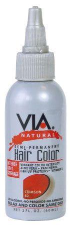 Via Natural Semi-Permanent Hair Color 60ml