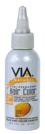 Via Natural Semi-Permanent Hair Color 60ml