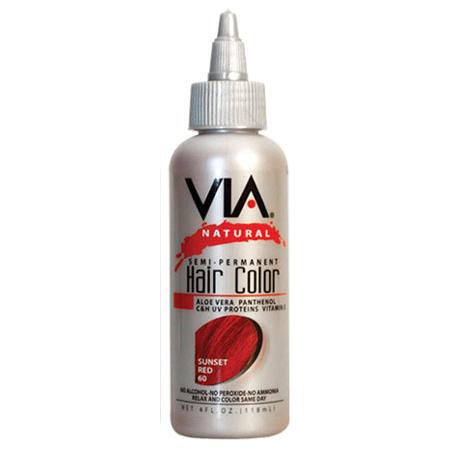 Via Natural Semi-Permanent Hair Color 118ml