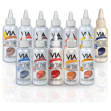 Via Natural Semi-Permanent Hair Color 118ml