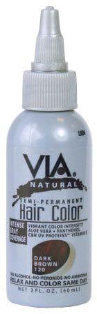 Via Natural Semi-Permanent Hair Color 60ml