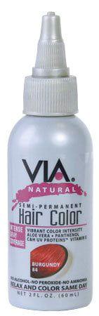 Via Natural Semi-Permanent Hair Color 60ml