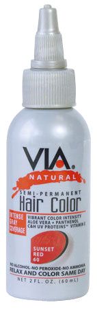 Via Natural Semi-Permanent Hair Color 60ml