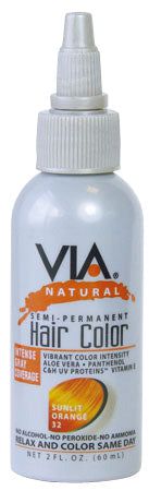 Via Natural Semi-Permanent Hair Color 60ml