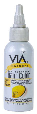 Via Natural Semi-Permanent Hair Color 60ml