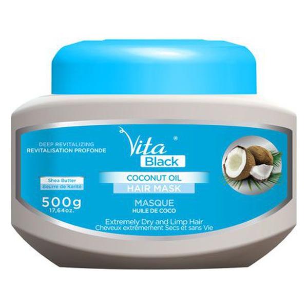 Vita Black Coconut Oil Hair Mask 500g