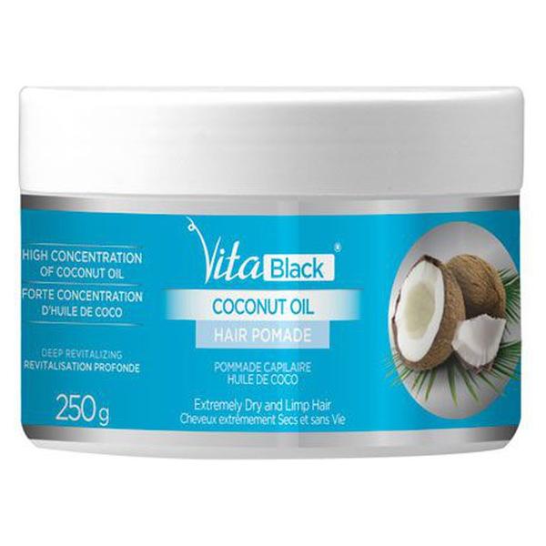 Vita Black Coconut Oil Hair Pomade 250Ml