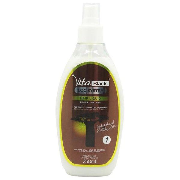 Vita Black Loc System Hair Liquid 250Ml