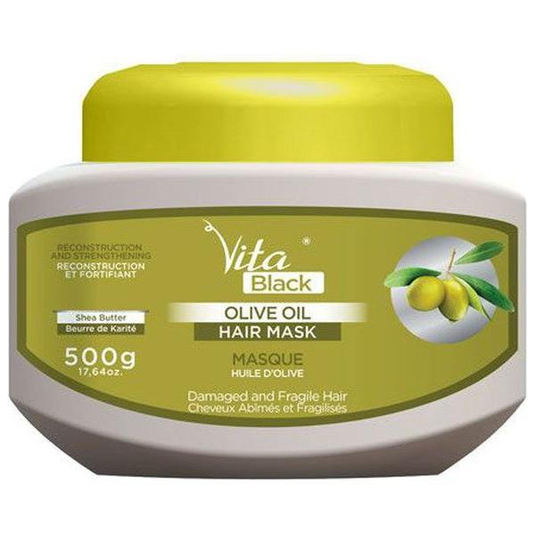 Vita Black Olive Oil Hair Mask 500G