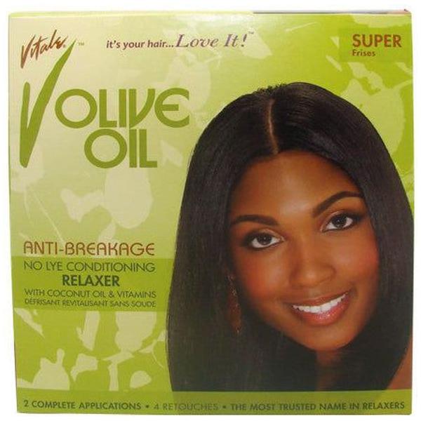 Olive Oil No Lye Conditioning Relaxer Super