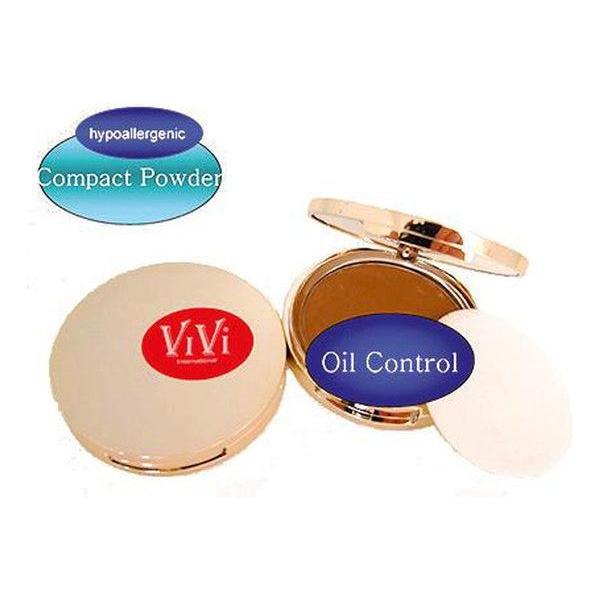 Vivi Oil Control Compact Powder Nougat 8G