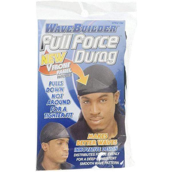 WaveBuilder Full Force Durag - Black - Gtworld.de