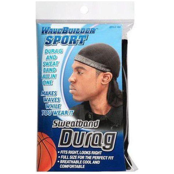 WaveBuilder Sweatband Durag - Black - gtworld.de