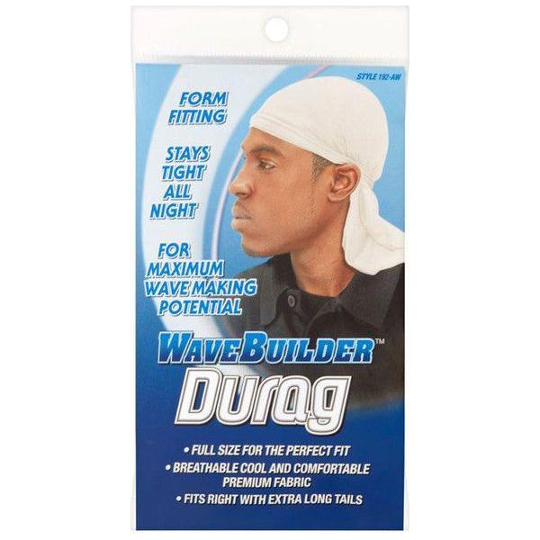 WaveBuilder Durag - White