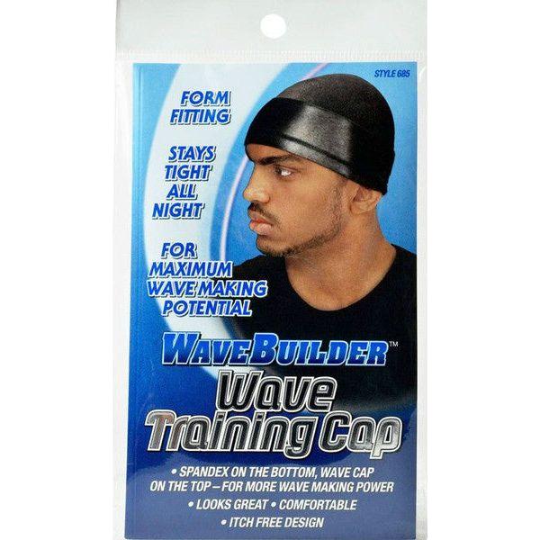 WaveBuilder Wave Training Cap - Black