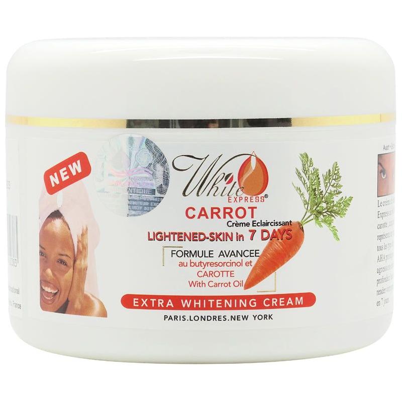 White Express Carrot Lightened Skin in 7 Days Extra Whitening Cream 500ml