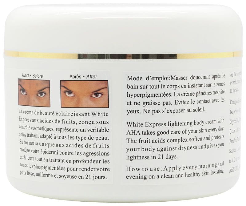 White Express Lightened Skin in 21 Days Extra Whitening Cream 500ml