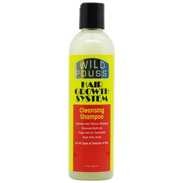 Wild Pouss Hair Growth System cleansing shampoo 236.5ml