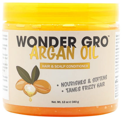 Wonder Gro Argan Oil Hair &amp; Scalp Conditioner 340g