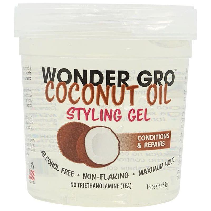 Wonder Gro Coconut Oil Styling Gel 454g