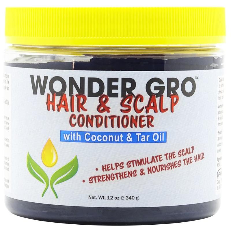 Wonder Gro Hair &amp; Scalp Conditioner with Coconut &amp; Tar Oil 340g