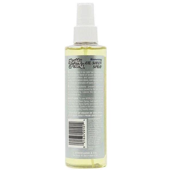 Worlds of Curls Moisturizing Oil Sheen Spray 237ml - gtworld.de