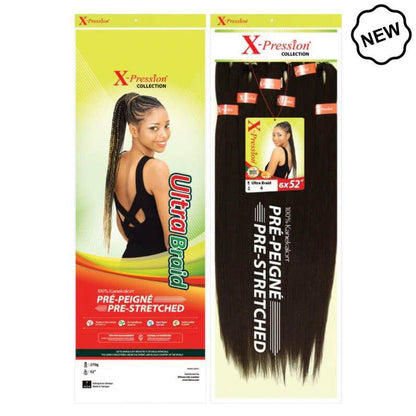 X-Pression 6x Pre Stretched Ultra Braid 52&quot; (132cm) - Weight: 270g