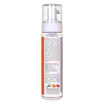 Taliah Waajid Love My Locs Honey Set Loc Setting Mousse 8oz